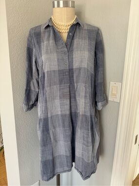 100% Cotton Dress with Two Pockets XL
